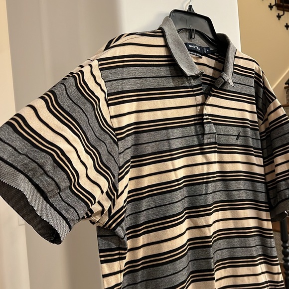Nautica Mens Shirt XL Polo - Picture 4 of 6